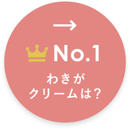 No.1わきが
クリームは？